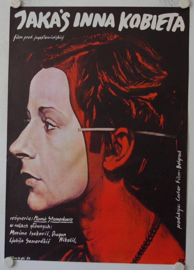 Die andere Frau originales polnisches Filmplakat